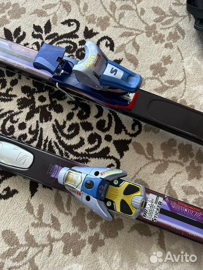 Горные лыжи с креплениями Salomon