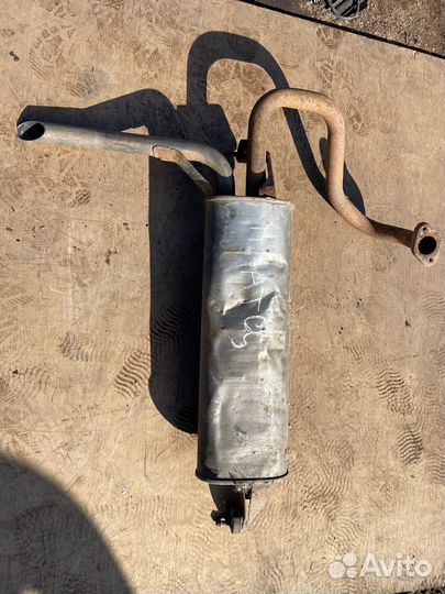 Тойота платц глушитель