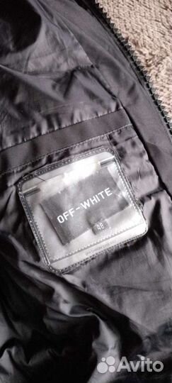 Пуховик OFF white