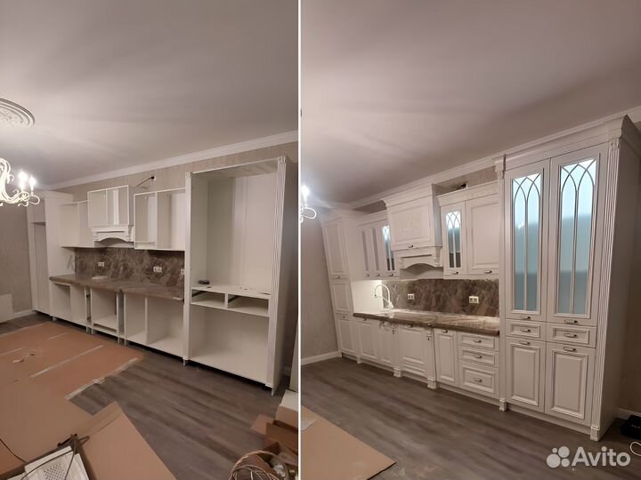 Сборка мебели.Сборка кухни