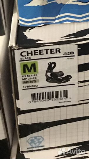 Крепления Gnu Cheeter р. M