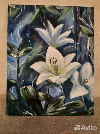 Картина акрил 24х30