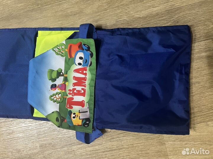 Кармашки на шкафчик в детский сад именной