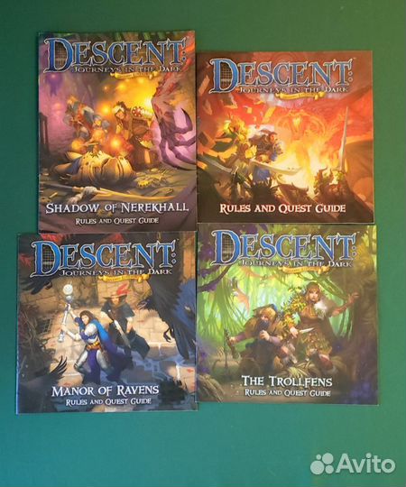 Комплект дополнений для настольной игры Descent
