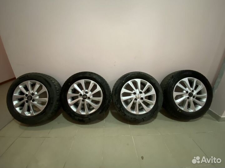 Колеса в сборе r15 летние на киа рио и солярис