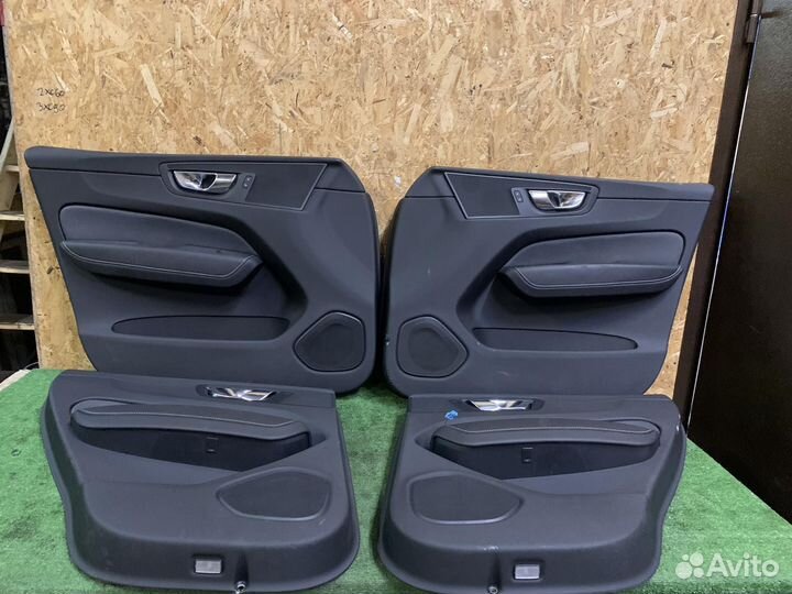 Обшивки дверей комплект volvo XC60 2018+ RHD
