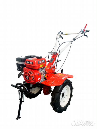 Мотоблок бензиновый BR-105(7л.с)колесо 4,00*10