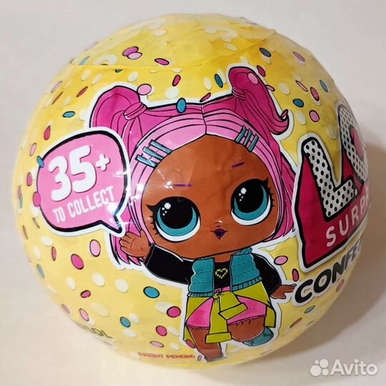 Кукла лол в шаре LOL Surprise Confetti Pop 3 серия