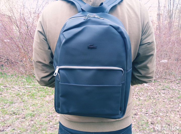 Рюкзак мужской lacoste + Сумка мужская через плечо