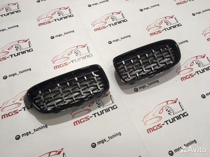 Решетка BMW 3 series F30 стиль Z4 черная