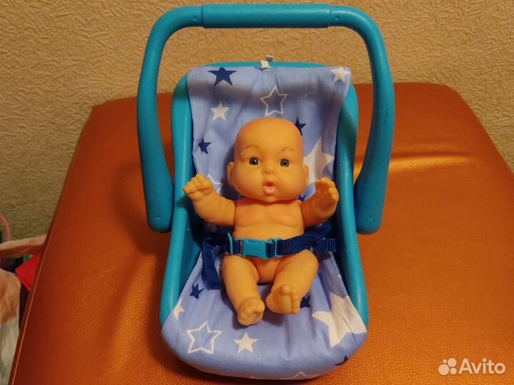 Коляска для кукол + большой дом + кукла с перенос