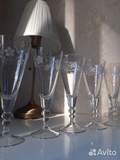 Каталожные фужеры, рюмки 1кдо СССР