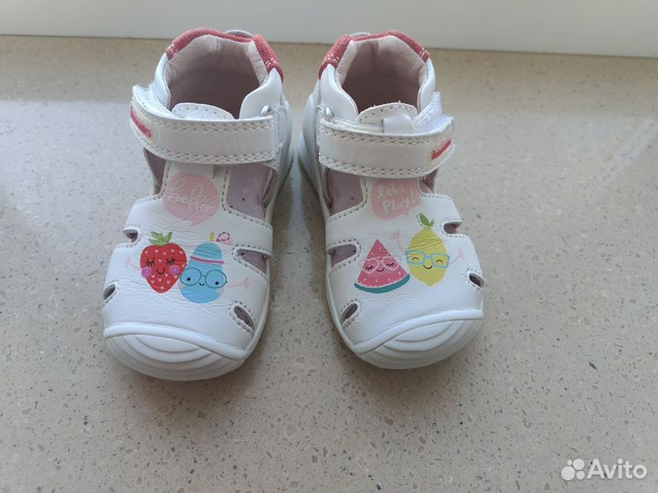 Сандалии детские biomecanics для девочки 18