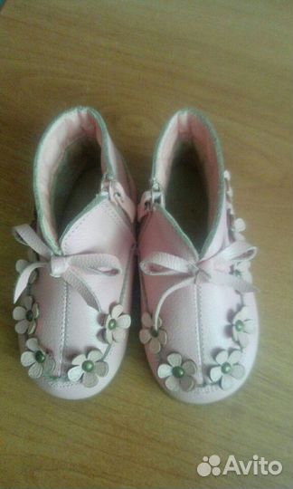 Ботинки для девочки 21 размер