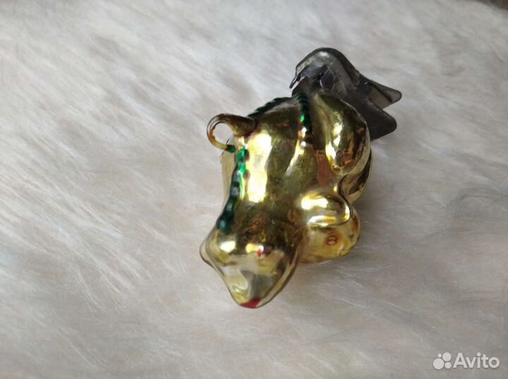 Новогодние ёлочные игрушки из СССР