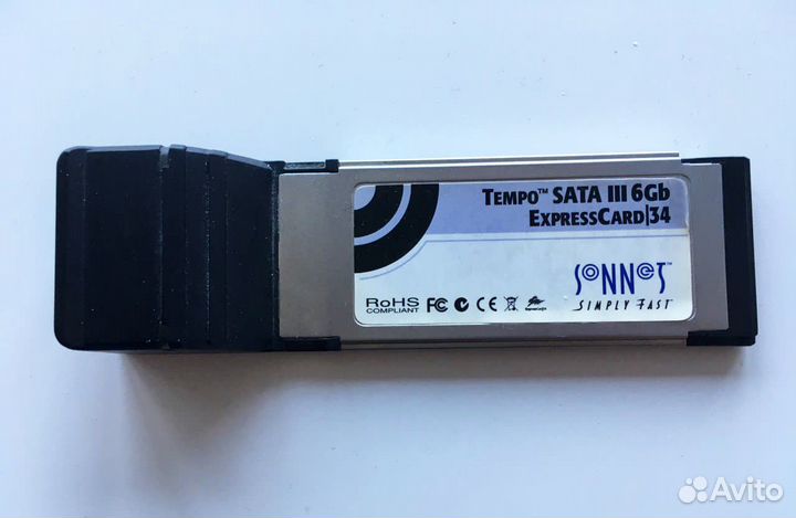 SATA Pro 6Gb ExpressCard/34 Sonnet