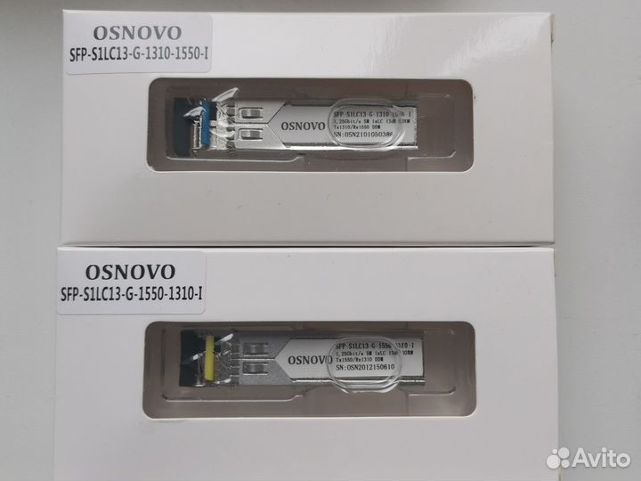 SFP модули Osnovo S1LC13-G