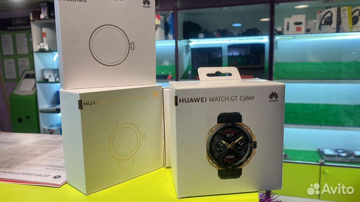 Смарт часы huawei watch GT Cyber