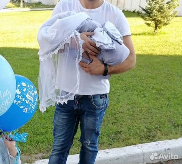 Конверт на выписку летний