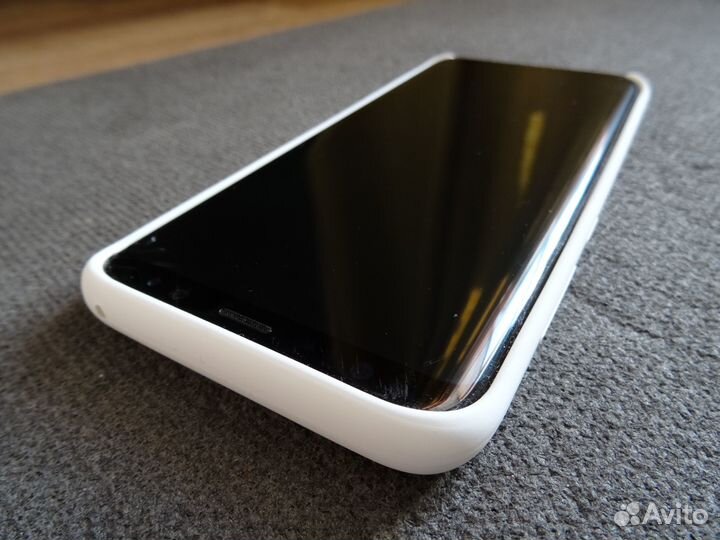 Чехол Silicone Cover для Samsung Galaxy S8 (белый)