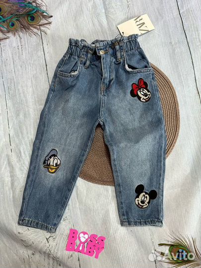 Джинсы для девочки Zara 92