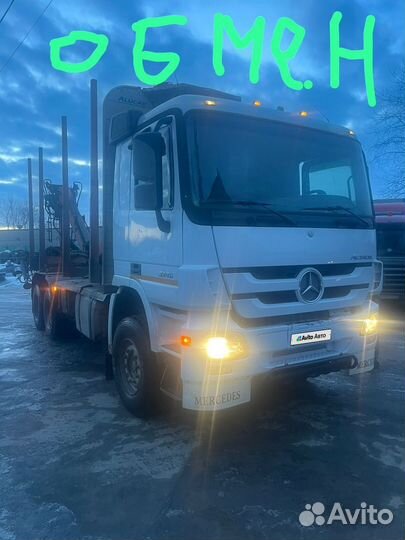 Mercedes-Benz Actros 3346 с КМУ, 2011