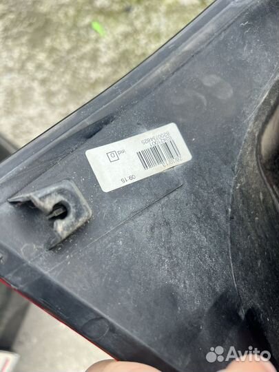 Фонарь задний левый renault sandero 1