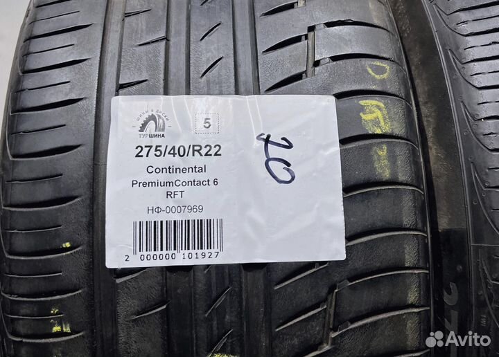 Continental PremiumContact 6 275/40 R22 94Y