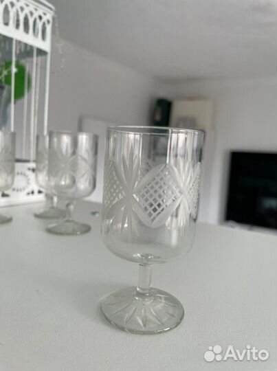 Рюмки хрусталь СССР