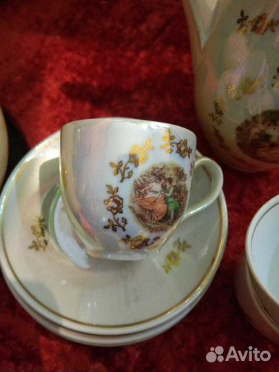 Сервиз кофейный гдр. Мадонна