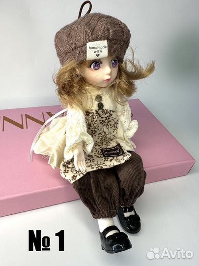 Кукла шарнирная для девочки 27 см. аниме новая