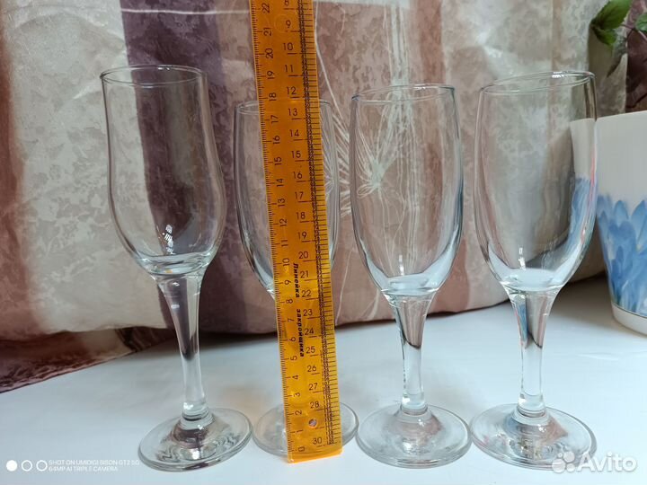 Фужеры четыре