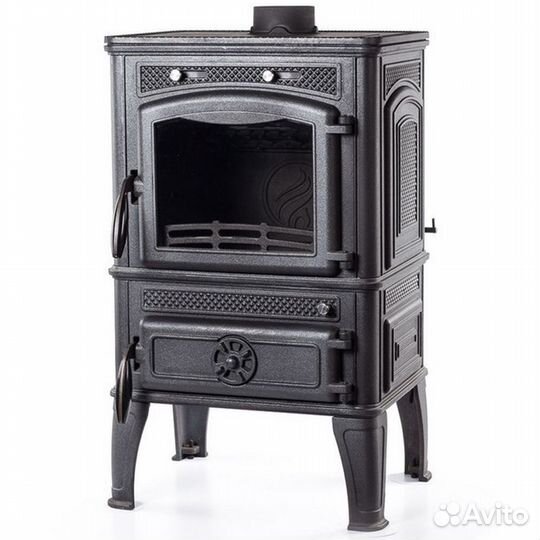 Печь-камин dacha II (c варочной поверхностью)
