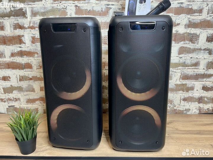 Колонка беспроводная с микрофоном