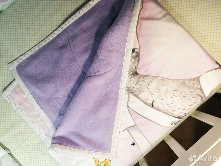 Детский Пледик, в кроватку, в коляску, на выписку