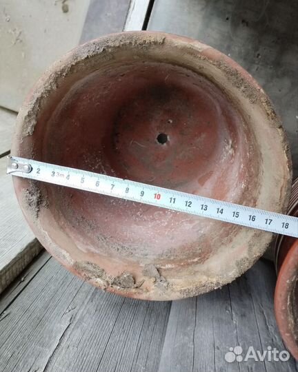 Керамические горшки СССР для цветов много