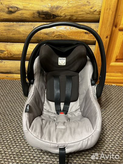 Автокресло peg perego + база isofix