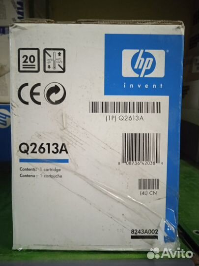 Картридж HP 13A Q2613A оригинал