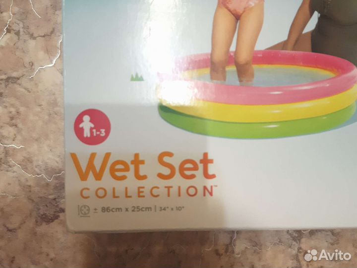 Детский надувной бассейн