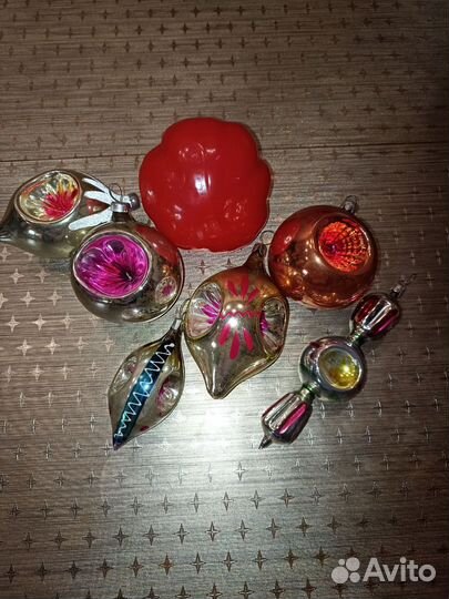 Елочные игрушки прожекторы СССР