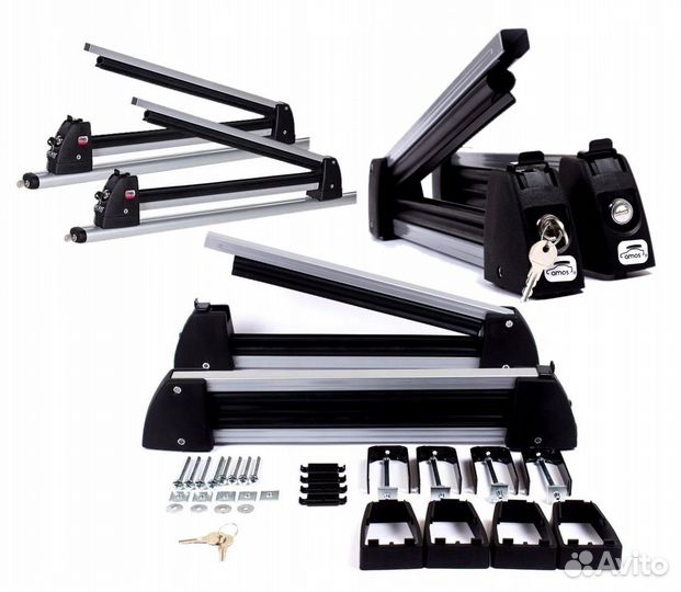 Крепления для лыж и сноубордов Amos SKI-3 ALU