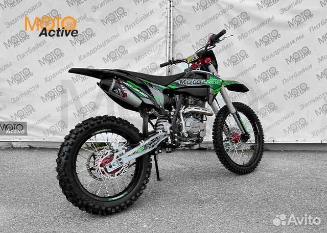 Мотоцикл кроссовый Motoland XT250 HS 172FMM зелены
