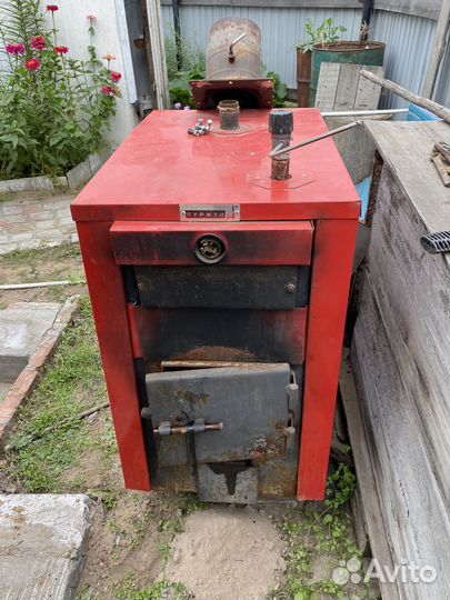 Твердотопливный котел бу