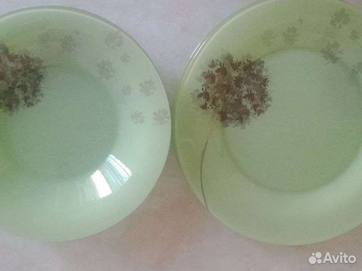 Набор тарелок мятный Одуванчик 7шт
