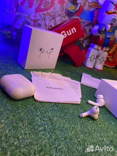 Наушники airpods pro с шумкой