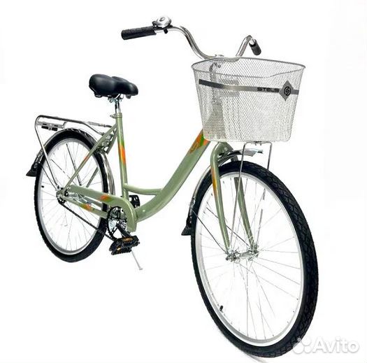 26 Stels Navigator 245 велосипед с корзинкой