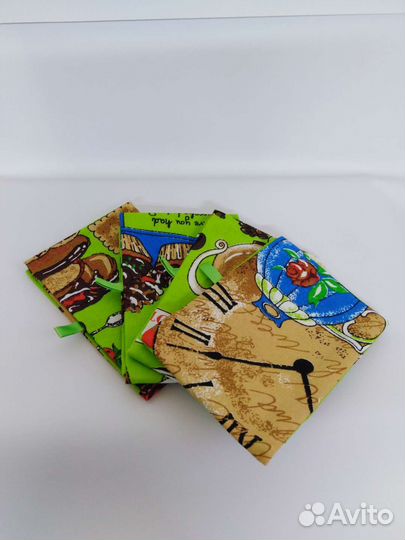 Комплект кухонных полотенец 4 шт