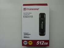 Диск SSD внешний 512 Гб Transcend новый