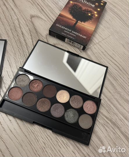 Палетки теней sleek