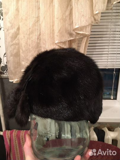 Шапка норковая женская бу